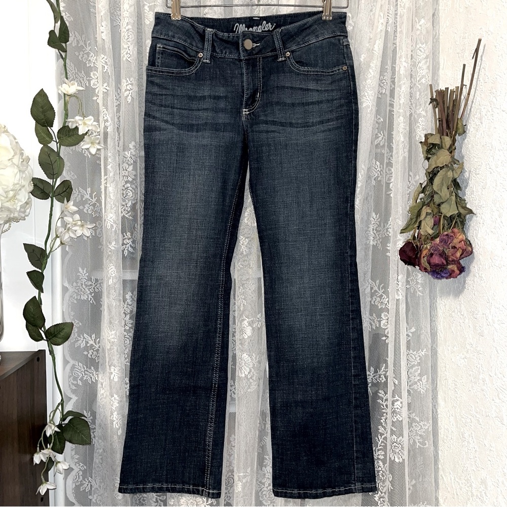 Wrangler Boot Cut Blue Jeans